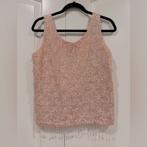Mai Jacob Vintage 60s Beaded Top